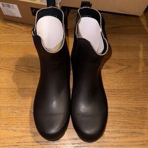 Roma Chelsea Matte Eggplant Size 10 Womens Rain Boots